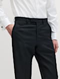 Pantalon de costume coupe standard 100&nbsp;% laine