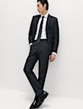 Regular Fit Pure Wool Suit Trousers