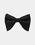 Oversized Pure Silk Bow Tie