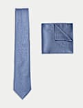 Slim Tie & Pocket Square Set