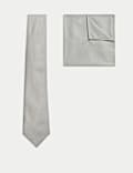 Slim Tie & Pocket Square Set