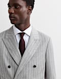 Italian Wool Rich Suit Jacket with Cashmere