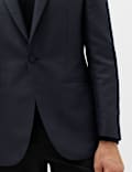 Blazer de fiesta con estampado de jacquard en zigzag
