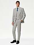 Tailored Fit Linen Rich Suit Jacket