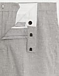 Tailored Fit Italian Performance Linen Suit Trousers