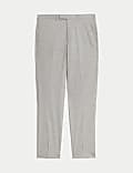 Tailored Fit Italian Linen Miracle™ Suit Trousers