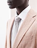 Tailored Fit Italian Performance Linen Blend Suit Jacket