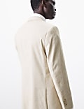 Tailored Fit Italian Performance Linen Blend Suit Jacket