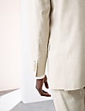 Tailored Fit Italian Performance Linen Blend Suit Jacket