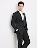 Tailored Fit Italian Performance Linen Blend Suit Jacket