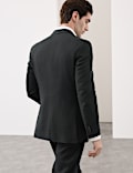 Tailored Fit Italian Performance Linen Blend Suit Jacket