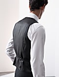 Italian Performance Linen Blend Double Breasted Waistcoat