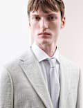 Tailored Fit Italian Performance Linen Blend Suit Jacket