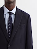 Tailored Fit Italian Wool Rich Twill Blazer