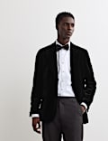 Pure Cotton Velvet Blazer
