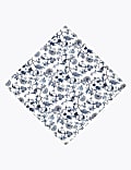 Floral Print Handkerchief