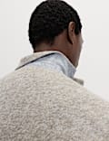 Tailored Fit Wool Blend Textured Blazer