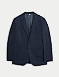 Tailored Fit Jersey Textured Blazer