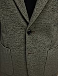 Tailored Fit Jersey Textured Blazer