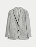 Tailored Fit Puppytooth Stretch Blazer