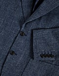 Italian Linen Blend Textured Blazer
