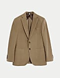Blazer de molesquín italiano con botonadura simple