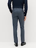 Slim Fit Twill Suit Trousers
