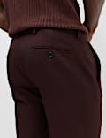 Slim Fit Twill Suit Trousers
