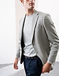 Cotton Rich Knitted Blazer with Gilet