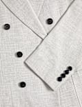Tailored Fit Linen Blend Twill Blazer
