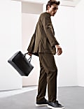Pantalón de traje de corte sastre plegable