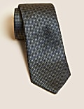 Check Pure Silk Tie