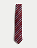Striped Wool Rich Tie