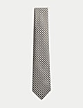 Pure Silk Dogstooth Tie