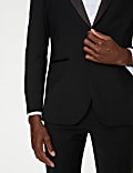 Tailored Fit Wool Blend Tuxedo Jacket