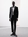 Tailored Fit Wool Blend Tuxedo Trousers