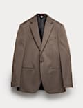 Tailored Fit Sateen Stretch Tuxedo Jacket
