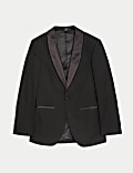 Slim Fit Shawl Collar Stretch Tuxedo Jacket