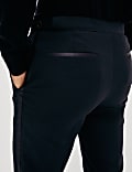 Slim Fit Stretch Tuxedo Trousers