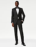 Slim Fit Stretch Tuxedo Trousers