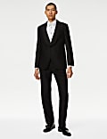 Regular Fit British Pure Wool Tuxedo Jacket