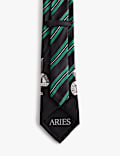 Striped Jacquard Pure Silk Tie