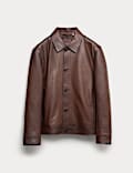 Veste Harrington en cuir
