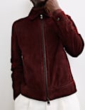Veste Harrington en cuir