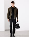 Wool Rich Bomber Jacket