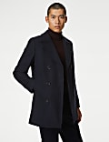 Wool Rich Peacoat