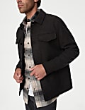 Chaqueta-camisa con cuello