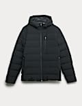 Feather and Down Ski Puffer Jacket