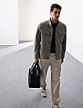 Suede Bomber Jacket