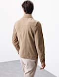 Suede Harrington Jacket